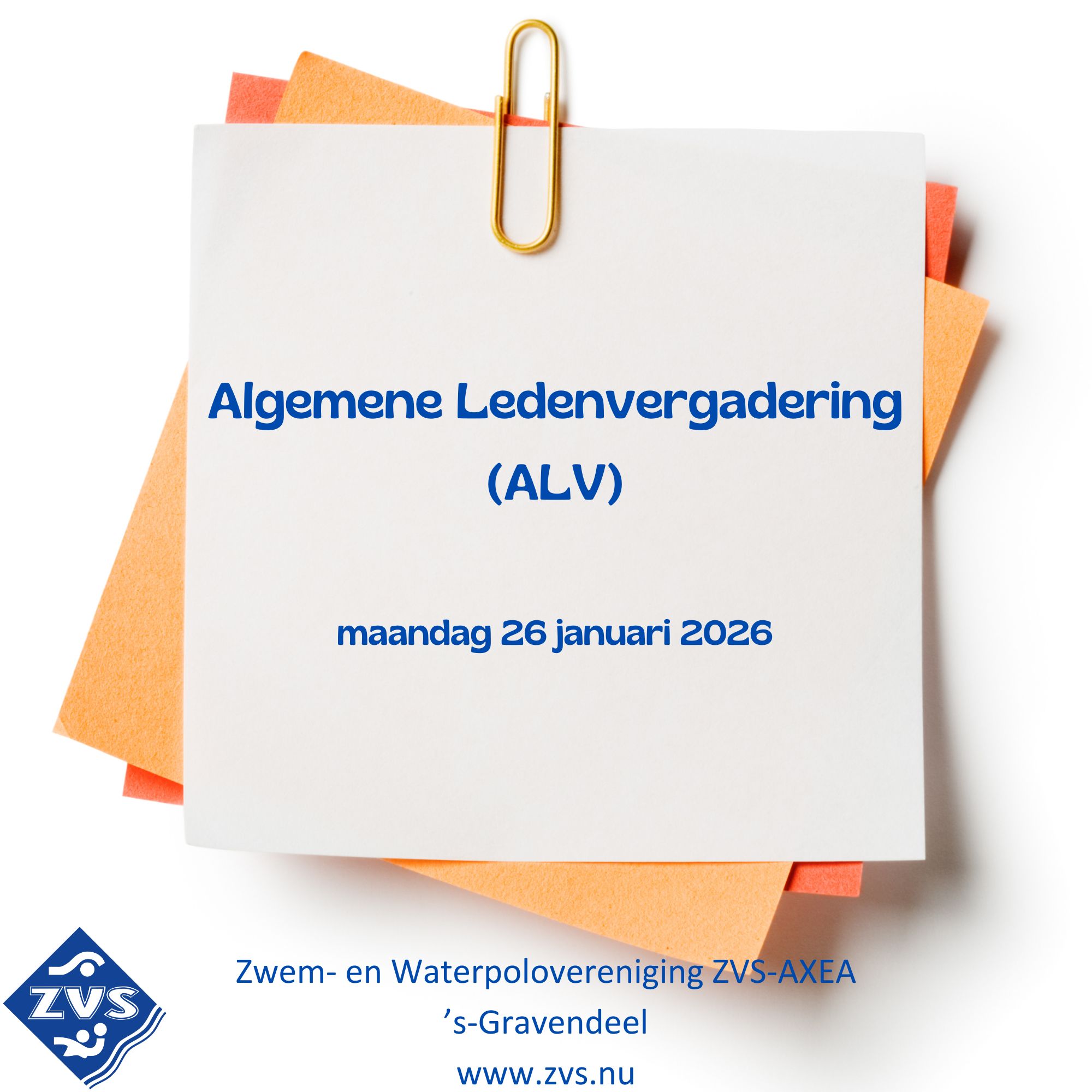 Algemene Ledenvergadering (ALV) 26 januari 2026