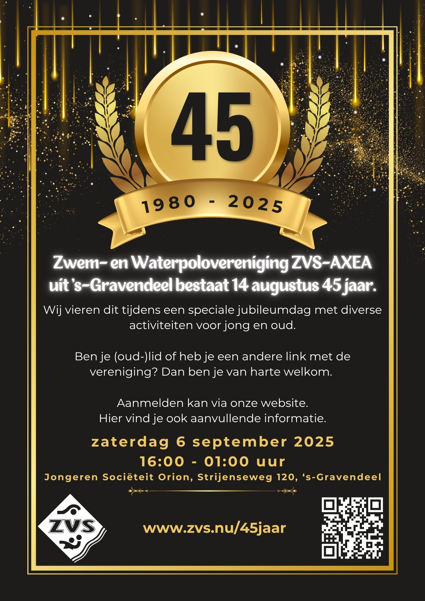 Jubileum 45 jaar ZVS-AXEA 6 september 2025
