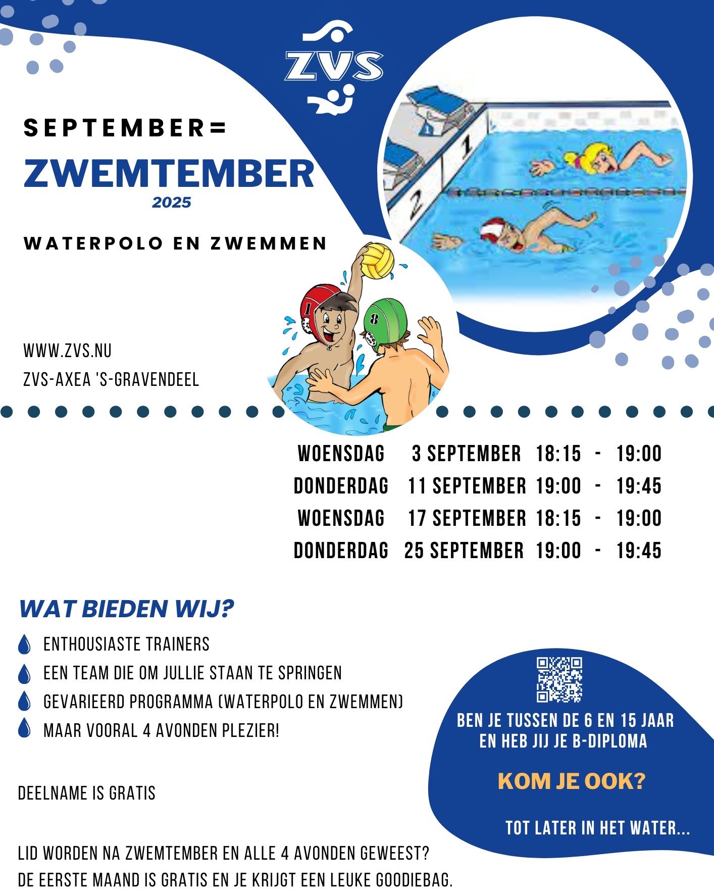 September = Zwemtember 2025