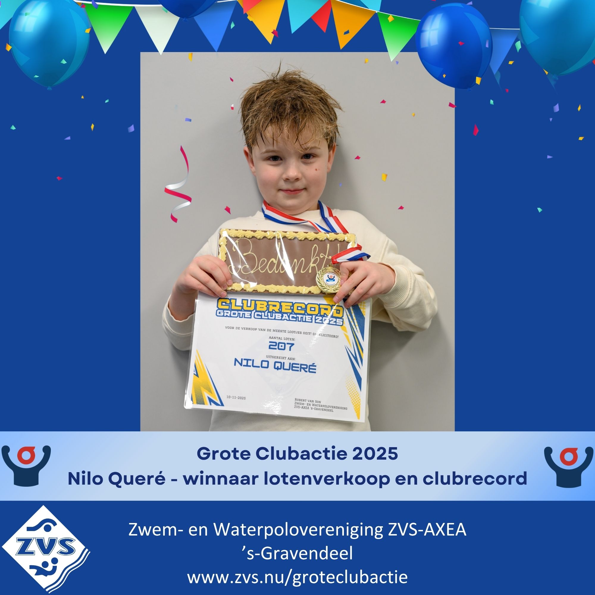 Grote Clubactie 2025 - Het eindresultaat is bekend!